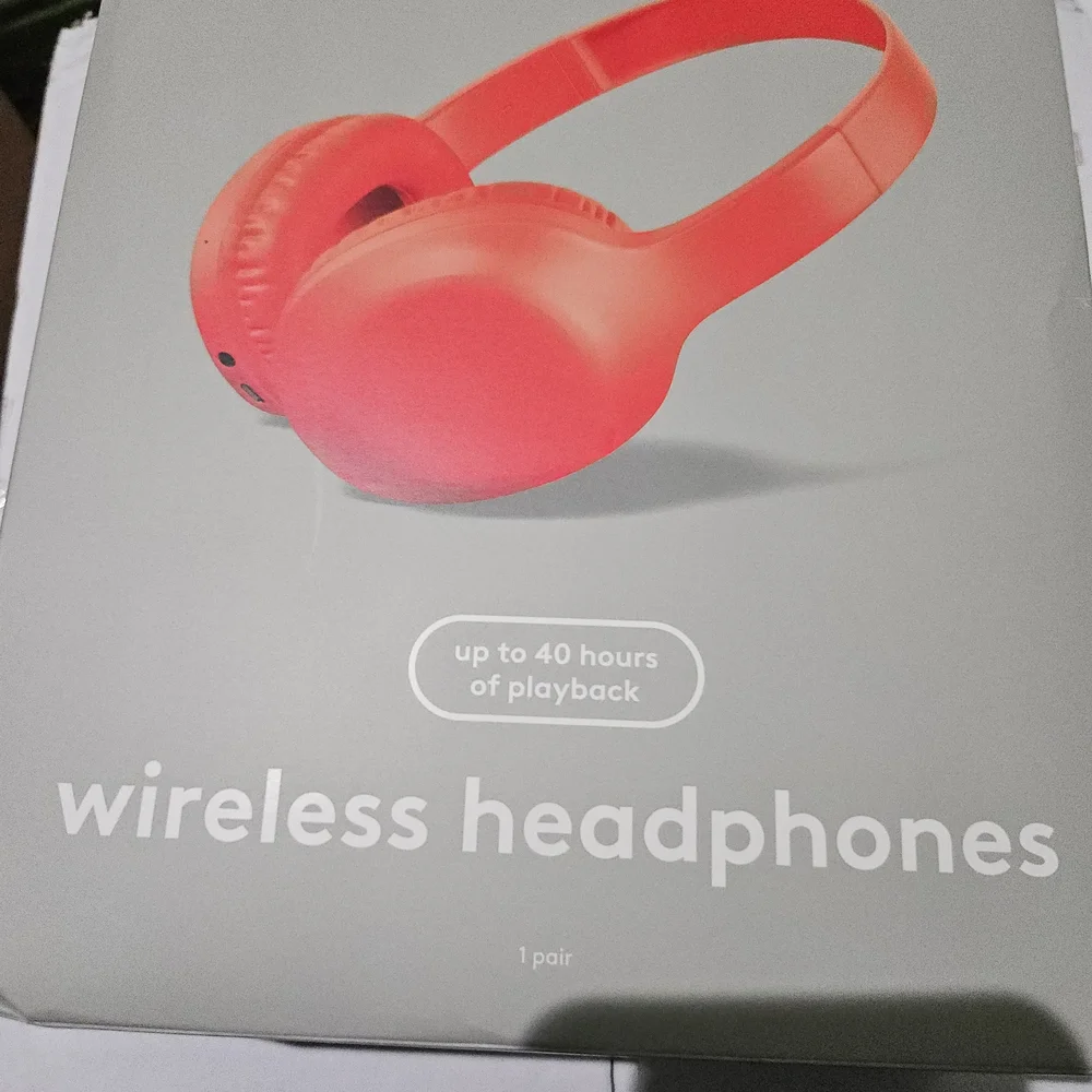 heyday Red Wireless Headphones